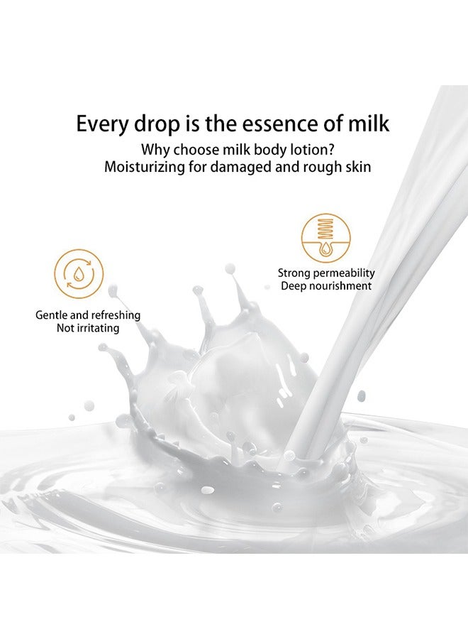 YURHERSU 1 قطعة لوشن حليبي للجسم 200 مل - Image 3