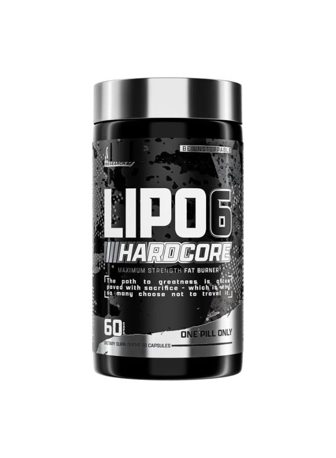 Nutrex Research Nutrex Lipo 6 Hardcore 60 CT