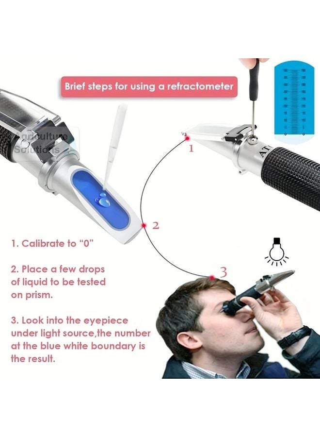 0 80 Alcohol Meter With ATC For Spirits Liquor Wine No Battery Easy Read Durable Plastic - Image 4