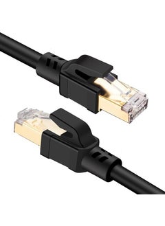 Lunatic Cat8 40GBPS S/ftp 2000MHZ High Speed 26 Awg Cable, S/ftp Flexible Shielded Twisted Pair 25/40Gb/s RJ45 8P8C Gold Plated Cat8 Internet Cable  - Image 1