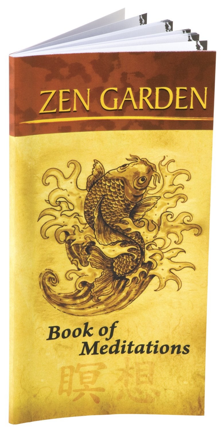 Toysmith: Deluxe Zen Garden, Desk Accessory, Version of the Traditional Japanese Meditative Garden in Miniature Size, For Home or Office Use - Image 4