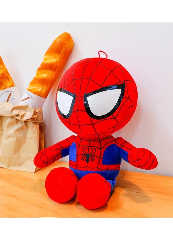 Generic 4Pcs Superhero Stuffed Toy, Lovely Gifts For Kids And Spider-Man And Batman Fans, Size 30Cm  - Image 2