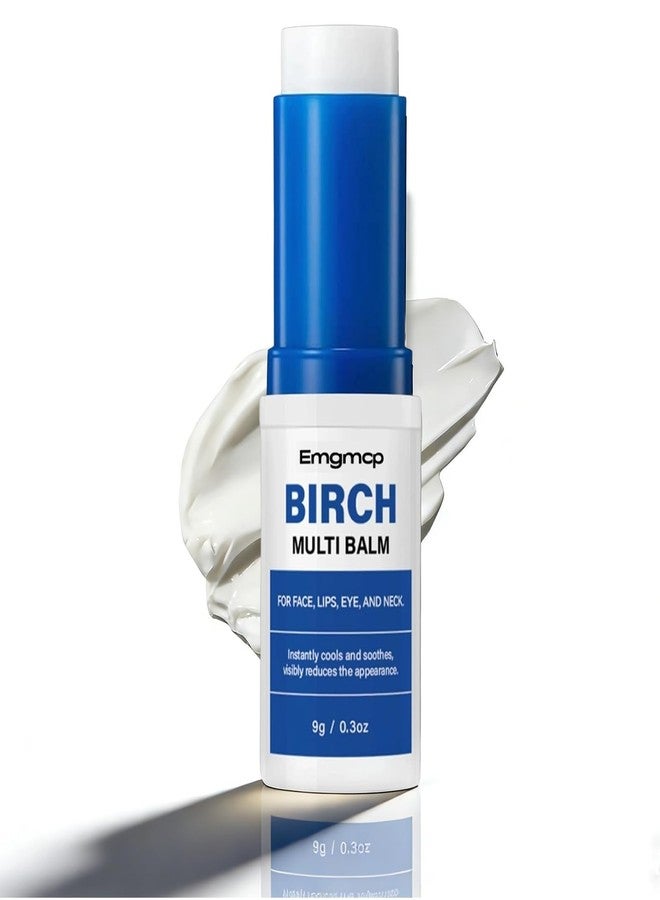 Emgmcp Birch Juice Multi Balm Stick - Hydrating Cooling Firming for Eyes Lips Face & Neck | Improve Puffy Eyes, Dark Circles, Wrinkles & Loose Skin | Makeup Base & Smoothing Stick (1pc) - Image 1