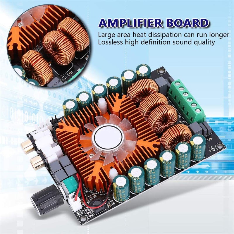 High Power Stereo Amplifier Board With Gain Adjust For Lossless Sound Upgrade - Image 3
