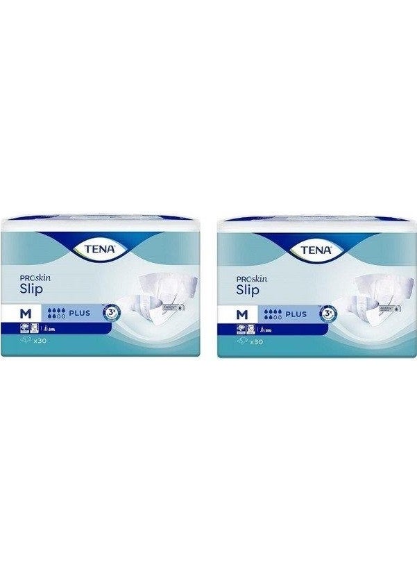 Tena - Slip Confioair Medium Medium Size Patient Diapers 60 Pieces - Image 1