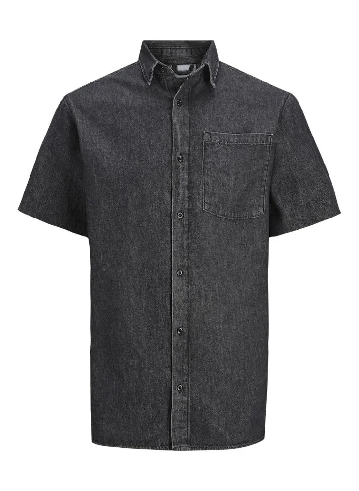 JACK & JONES Short Sleeve Slim Fit Shirt