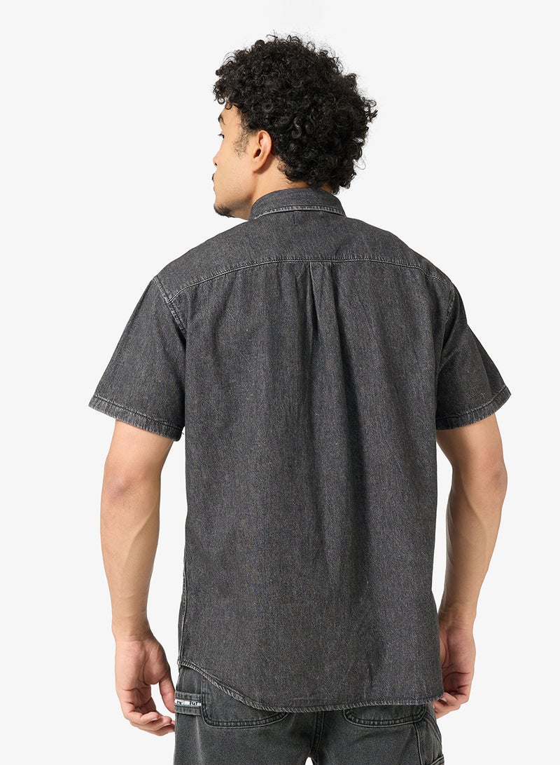 جاك اند جونز قميص بأكمام قصيرة بقصة ضيقة - Image 2