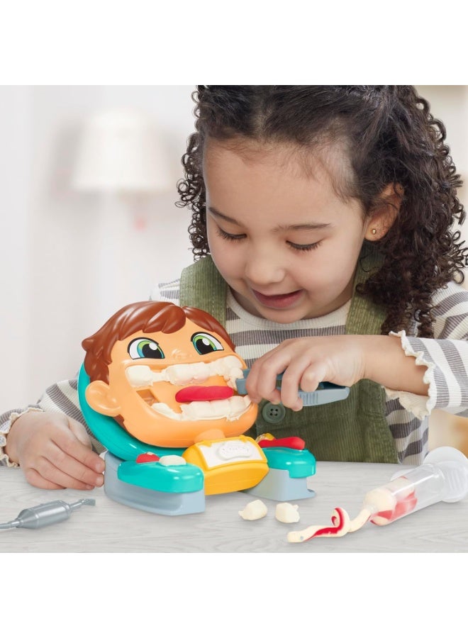 بلاي دوه مجموعة طبيب الأسنان "ابتسامات مضحكة" من بلاي دو - ألعاب فنية وحرفية للأطفال - Image 2