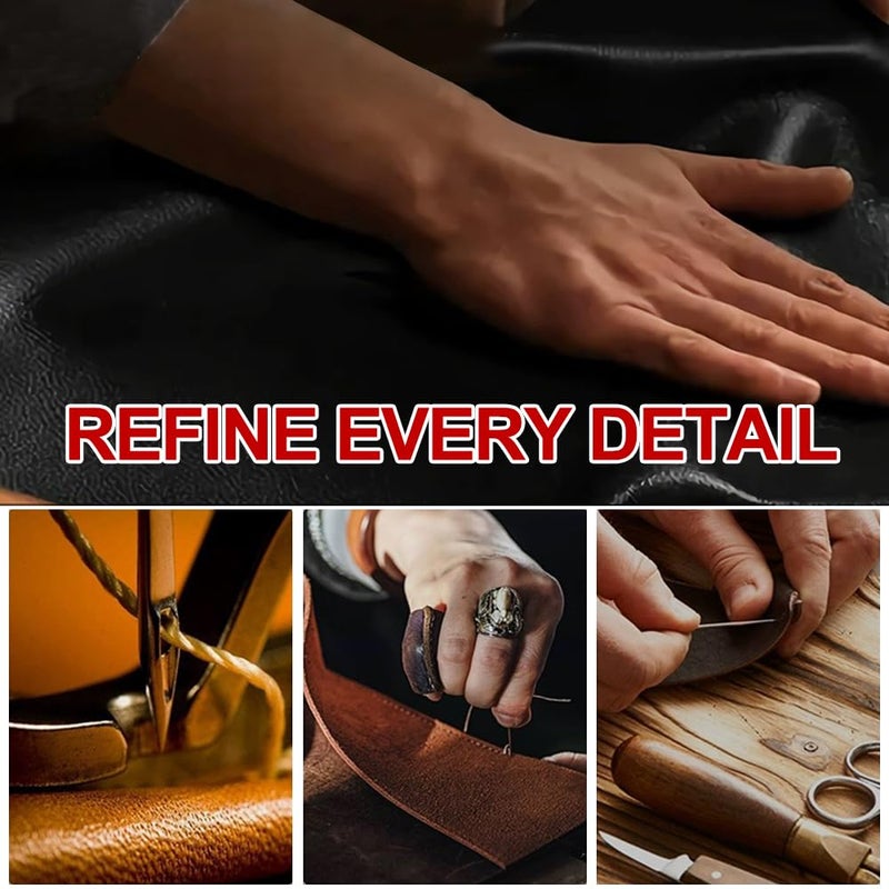 Haotule New Nappa Leather Car Steering Wheel Cover - Image 2