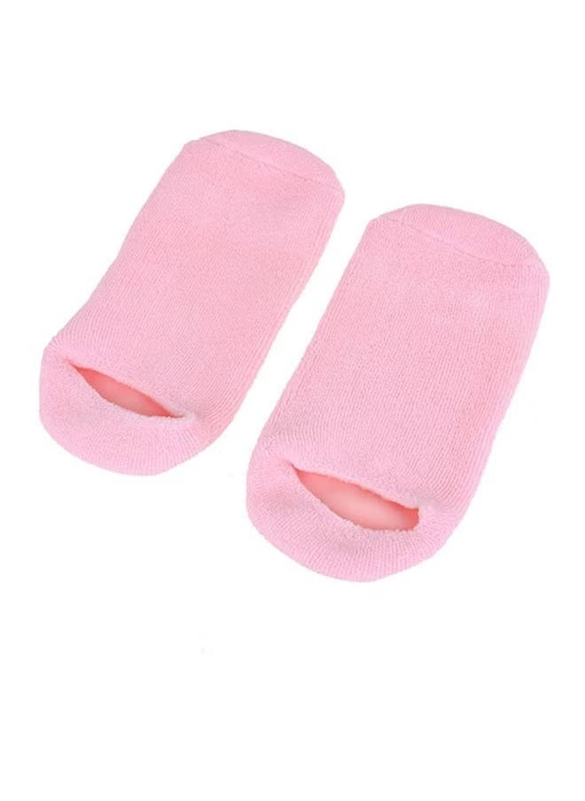 ORiTi 4-Piece Spa Gel Socks And Gloves Set Pink  - Image 3