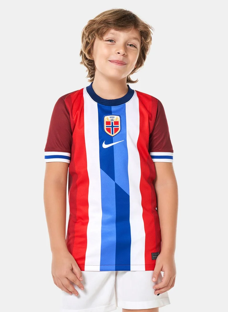 نايكي Kids' Norway Dri-FIT Replica Home Football Jersey - 2024 (Older Kids)