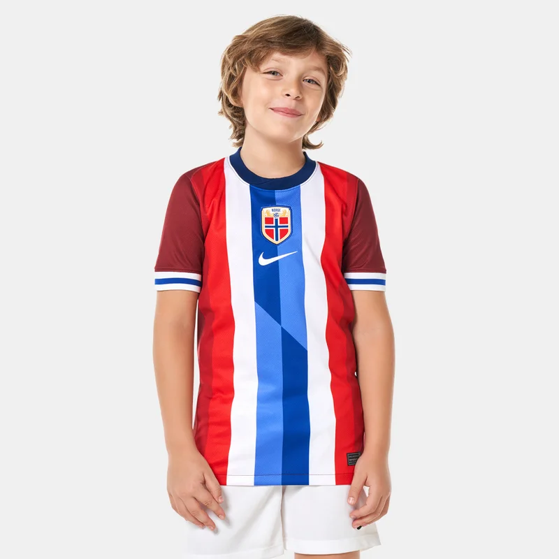 نايكي Kids' Norway Dri-FIT Replica Home Football Jersey - 2024 (Older Kids)