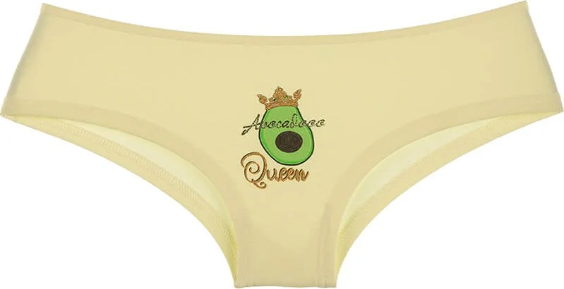 Donella 10 Pack Avocado Printed Colorful Hipster Women's Shorts - 3971FE