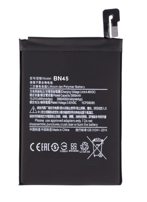 BN45 Replacement Battery Upgraded for   Xiaomi Mi Note 5  note5, Redmi Note 5 Pro note5 pro 4000mAh