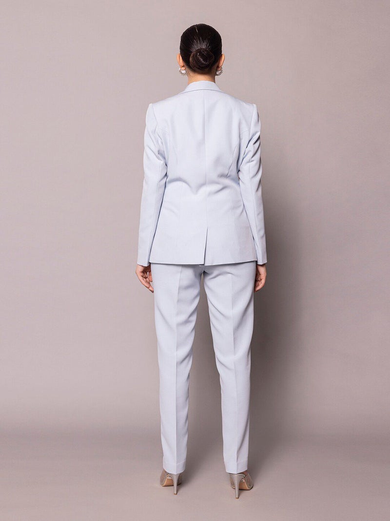 Powersutra Ice Blue Pant Suit for Women - Image 3