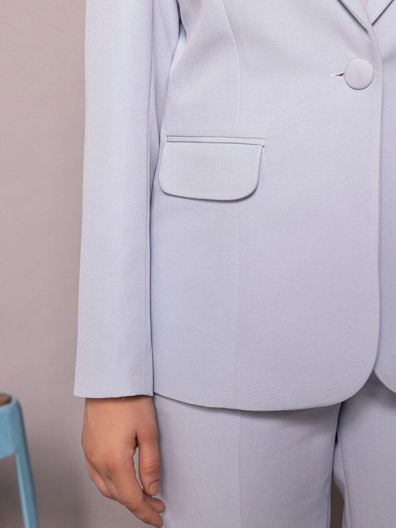 Powersutra Ice Blue Pant Suit for Women - Image 2
