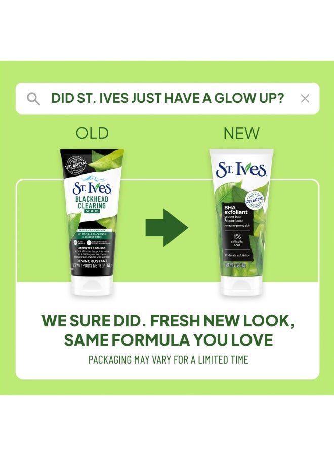 St. lves Blackhead Clearing Green Tea Scrub 170g - Image 5