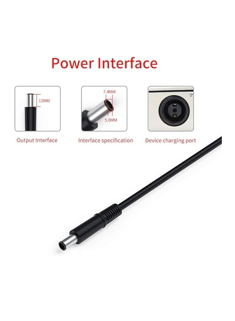 Terabyte محول متوافق جديد 120 واط 18.5 فولت 6.5 أمبير (7.4x5.0) لـ/HP''Pavilion G81, G72, G62'Compaq Presario cq72, cq62,TouchSmart tm2, عميل رفيع متنقل 4410t, Omnibook 400 - Image 3