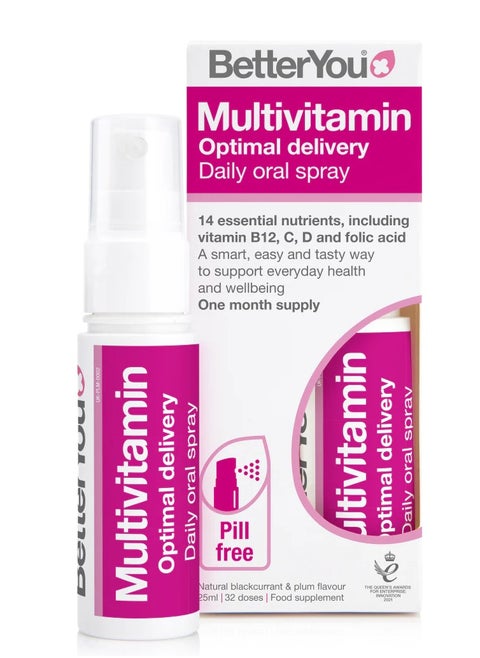 BetterYou Multivitamin Optimal Delivery daily oral spray 25mL