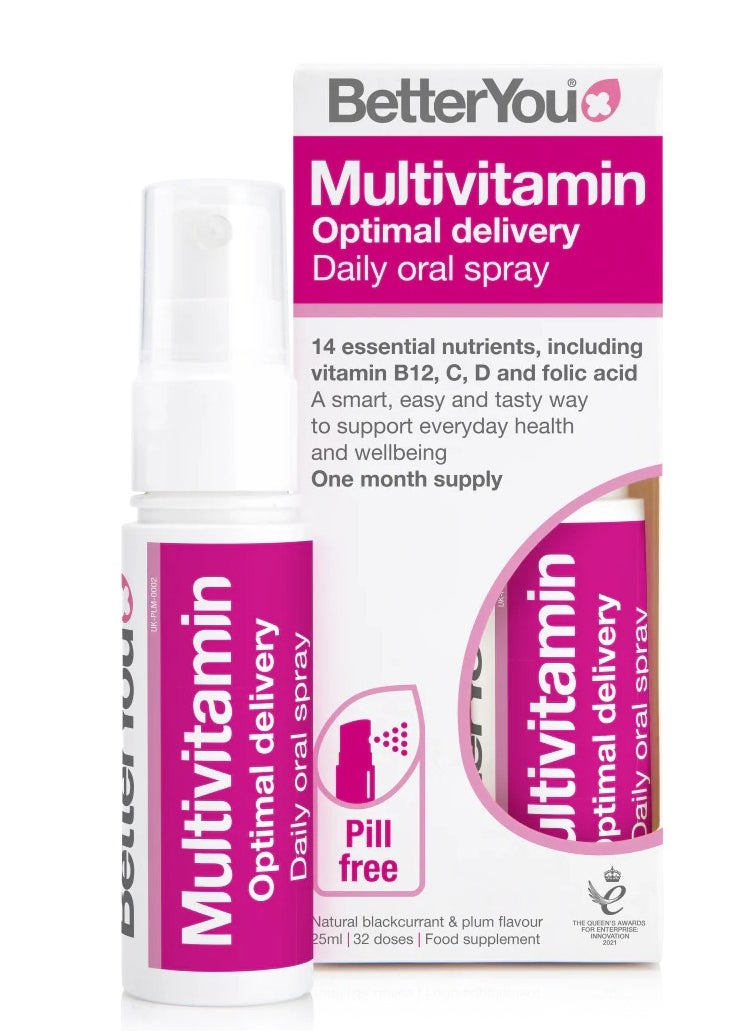 BetterYou - BetterYou Multivitamin Optimal Delivery daily oral spray 25mL - Image 1