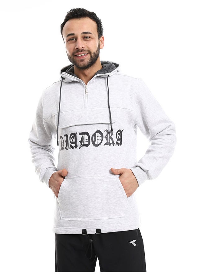 DIADORA Cotton Hoodie for Men - Image 1