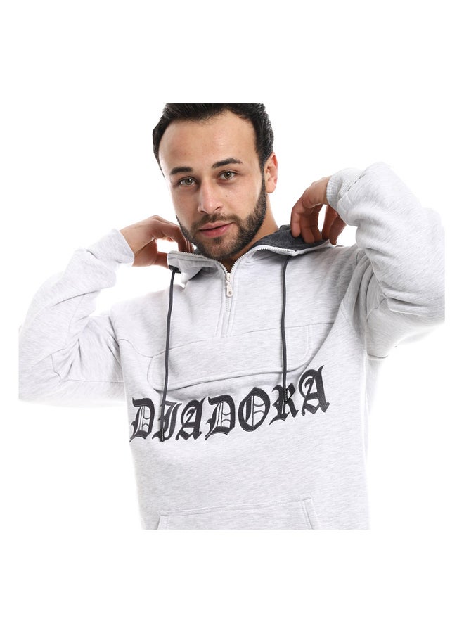DIADORA Cotton Hoodie for Men - Image 4