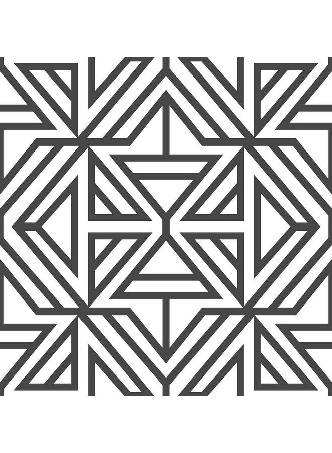 NuWallpaper Nus3499 Linear Peel & Stick Wallpaper Black - Image 1