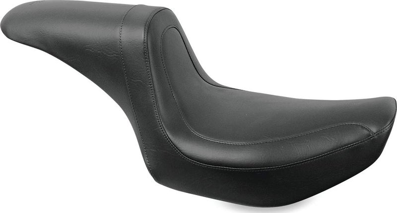 Mustang Motorcycle Seats 75445 Fastback OnePiece Seat for HarleyDavidson FXR 198200 Original Black