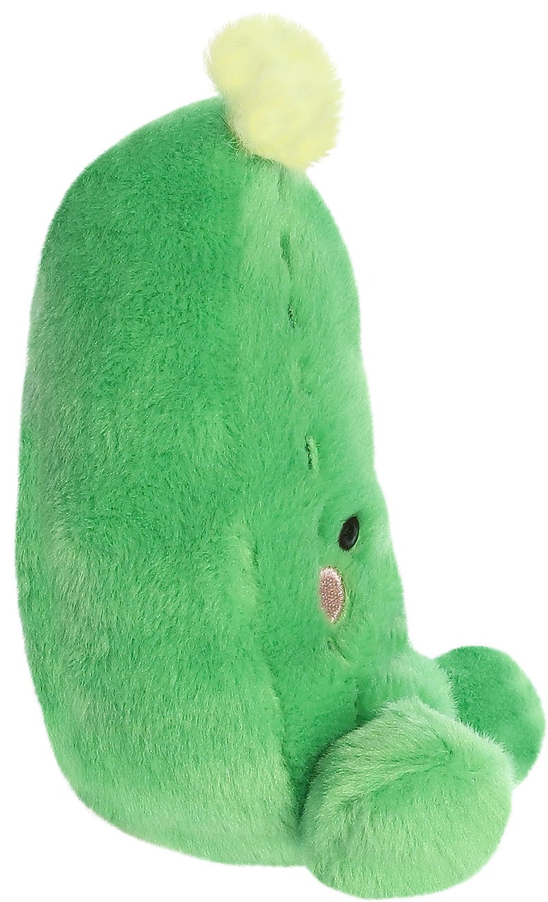 AuroraÂ® Adorable Palm Palsâ„¢ Dillian Cucumberâ„¢ Stuffed Animal - Fun Collectible Plush for Kids and Adult Collectors - Perfect for Decorating Rooms and Birthday Gifts - Green 6.5 Inches - Image 4