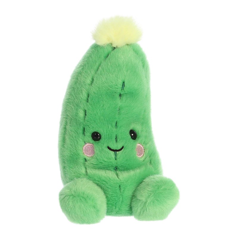 AuroraÂ® Adorable Palm Palsâ„¢ Dillian Cucumberâ„¢ Stuffed Animal - Fun Collectible Plush for Kids and Adult Collectors - Perfect for Decorating Rooms and Birthday Gifts - Green 6.5 Inches - Image 2