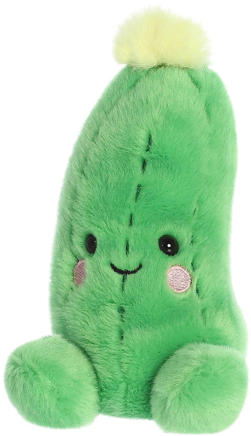 AuroraÂ® Adorable Palm Palsâ„¢ Dillian Cucumberâ„¢ Stuffed Animal - Fun Collectible Plush for Kids and Adult Collectors - Perfect for Decorating Rooms and Birthday Gifts - Green 6.5 Inches - Image 3