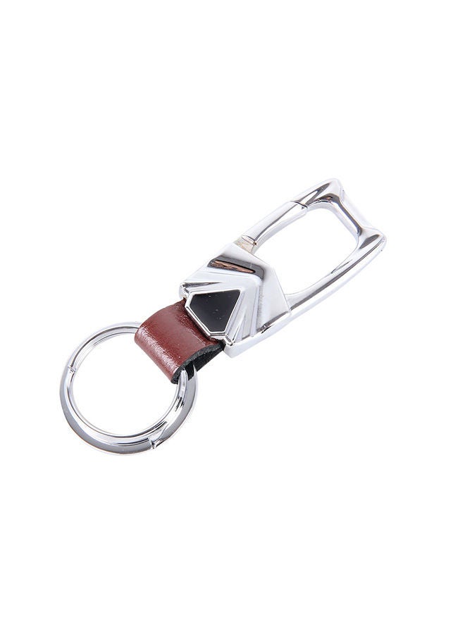 NIBEMINENT Car Metal Key Holder With Two Rings - Image 2