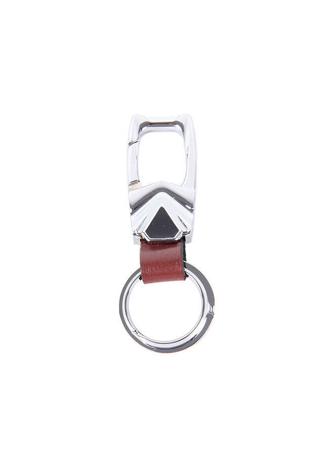 NIBEMINENT Car Metal Key Holder With Two Rings - Image 1