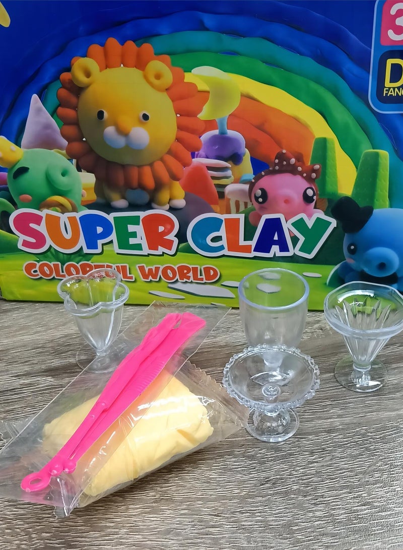 36 Colors DIY Plasticine for Kids Education,Non-Toxic Moulding Clay Gifts for Kids， Super Light Modelling Clay Interactive Toy - Image 3