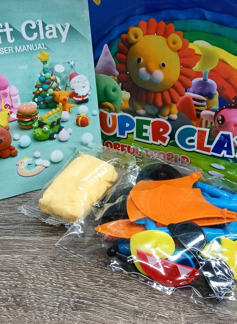 36 Colors DIY Plasticine for Kids Education,Non-Toxic Moulding Clay Gifts for Kids， Super Light Modelling Clay Interactive Toy - Image 2