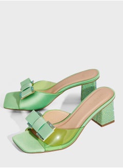 MENBUR Wide Strap Mule Sandals  - Image 4