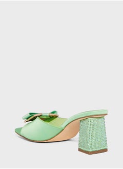 MENBUR Wide Strap Mule Sandals  - Image 3