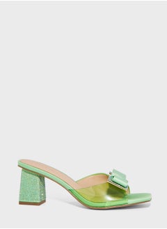MENBUR Wide Strap Mule Sandals  - Image 1