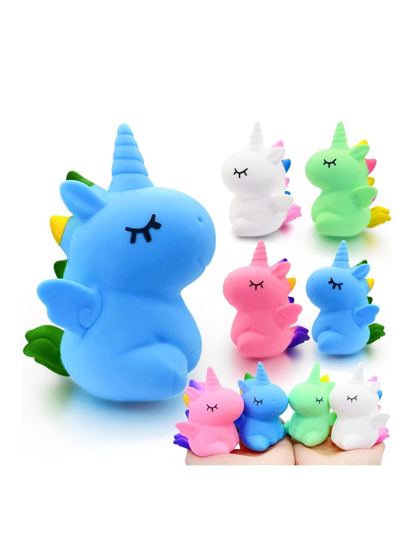 Raxoom Stress Balls for Kids and Adults, Unicorn Toys for Girls, Squishy Dough Ball, for Kids Squeeze Stress Toys Party Favors Stress Relief Toy Autism Sensory Toys, 3 Random Color - Image 1