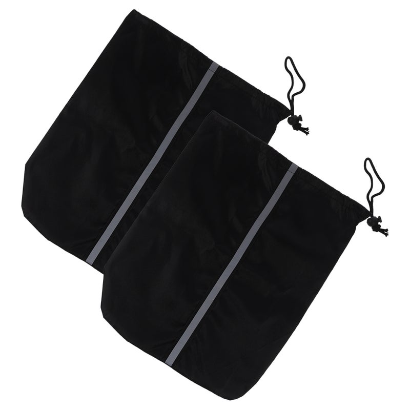 4 pcs Car Side Mirror Covers Exterior Rearview Mirror Covers Protective Side - Image 3