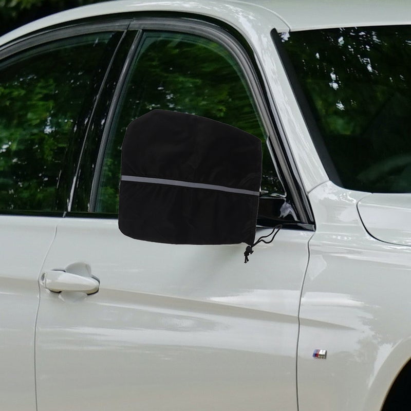 4 pcs Car Side Mirror Covers Exterior Rearview Mirror Covers Protective Side - Image 4