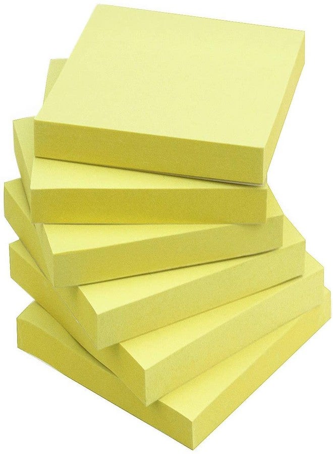 SAMVARDHAN Sticky Notes 3x3 Self-Stick Notes Yellow Color 6 Pads, 100 Sheets/Pad (Yellow) - Image 2