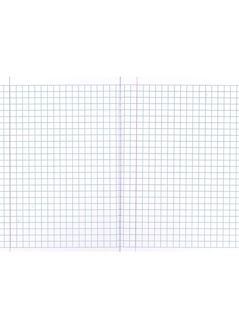 Navneet 5-Piece A4 Size 10mm Square Lined Exercise Book 200 Pages With PVC Cover  - Image 3