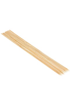 GO2CAMPS 100-Piece Bbq Bamboo Skewers/Bamboo Sticks Round 25 Cm  - Image 1