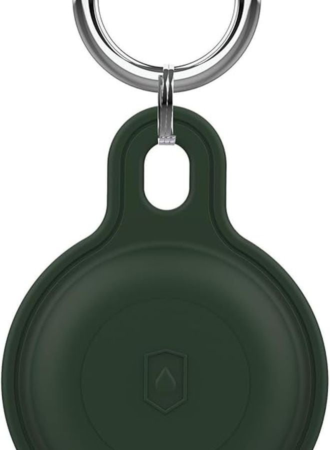 Silicone Protective Case for Apple AirTag with Keychain Anti Scratch Holder - Image 1