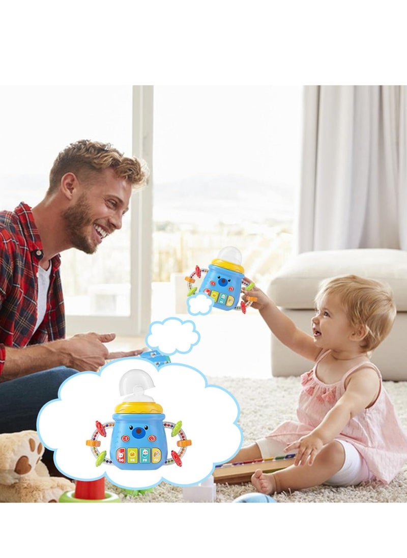 MUMS PLANET Music Magic Baby Toys 8 in 1 for 10 Months+, Early Childhood Education Bottle Story Toy With 10 Modes, Sensory Development With Lighting  - Image 2