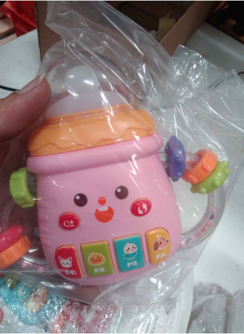 Music Magic Baby Toys 8 in 1 for 10 Months+, Early Childhood Education Bottle Story Toy With 10 Modes, Sensory Development With Lighting  - Image 1