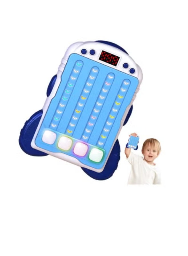 ممز بلانيت لعبة موسيقية تفاعلية للأطفال، لعبة بوب إت فيدجيت ممتعة مع ملاحظات مضيئة-العاب اطفال - العاب حركه-لعبه -لعبة الكترونية للاطفال-لعبة تفاعلية للاطفال-العاب اطفال تعليمية-هدايا للاطفال - Image 1