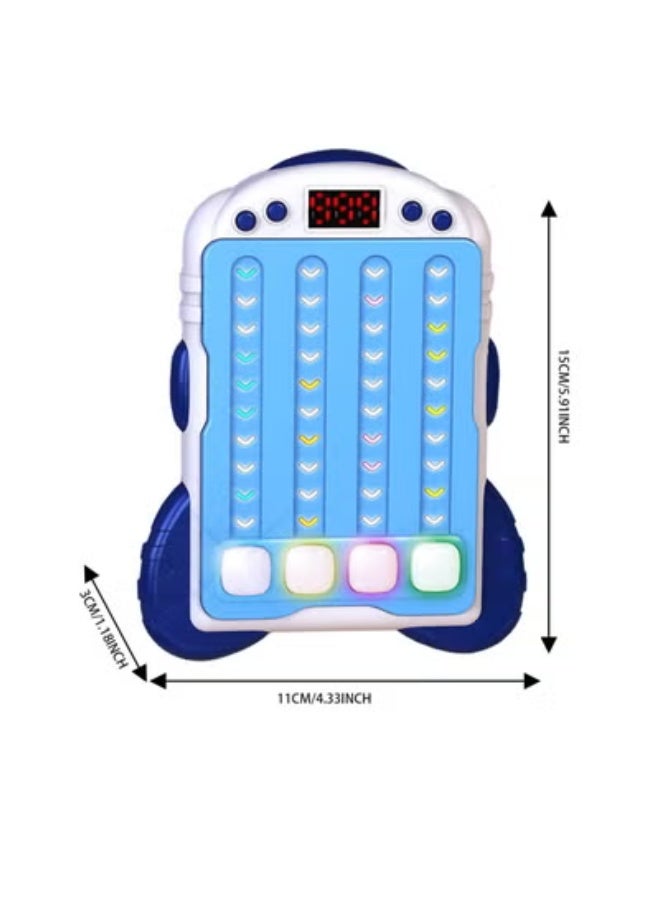 ممز بلانيت لعبة موسيقية تفاعلية للأطفال، لعبة بوب إت فيدجيت ممتعة مع ملاحظات مضيئة-العاب اطفال - العاب حركه-لعبه -لعبة الكترونية للاطفال-لعبة تفاعلية للاطفال-العاب اطفال تعليمية-هدايا للاطفال - Image 2
