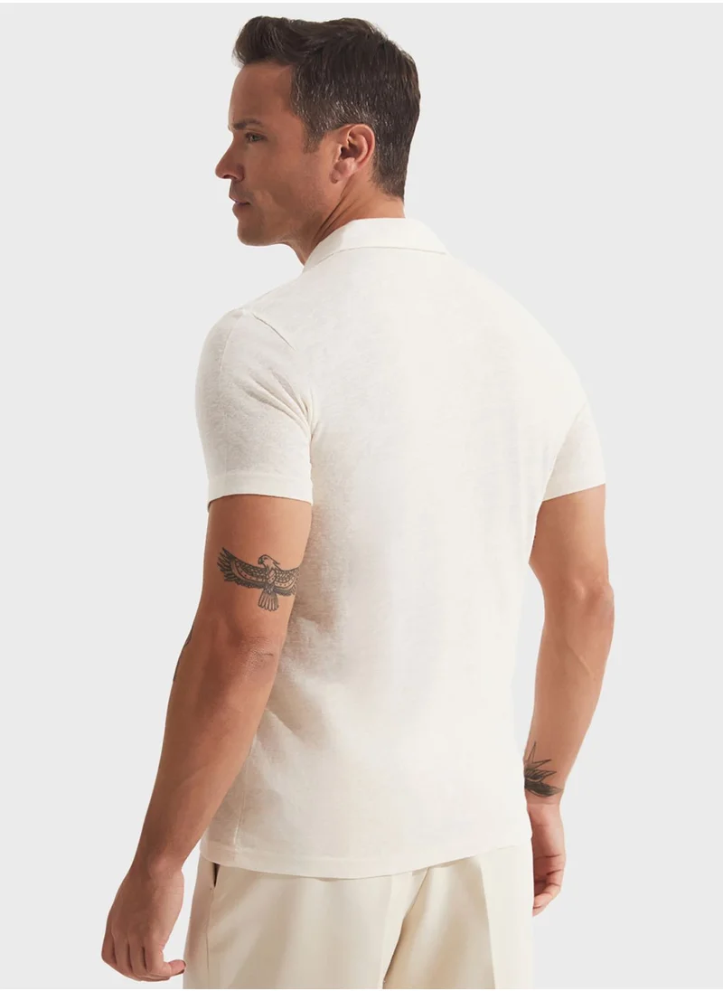 جون Essential Polo Shirt